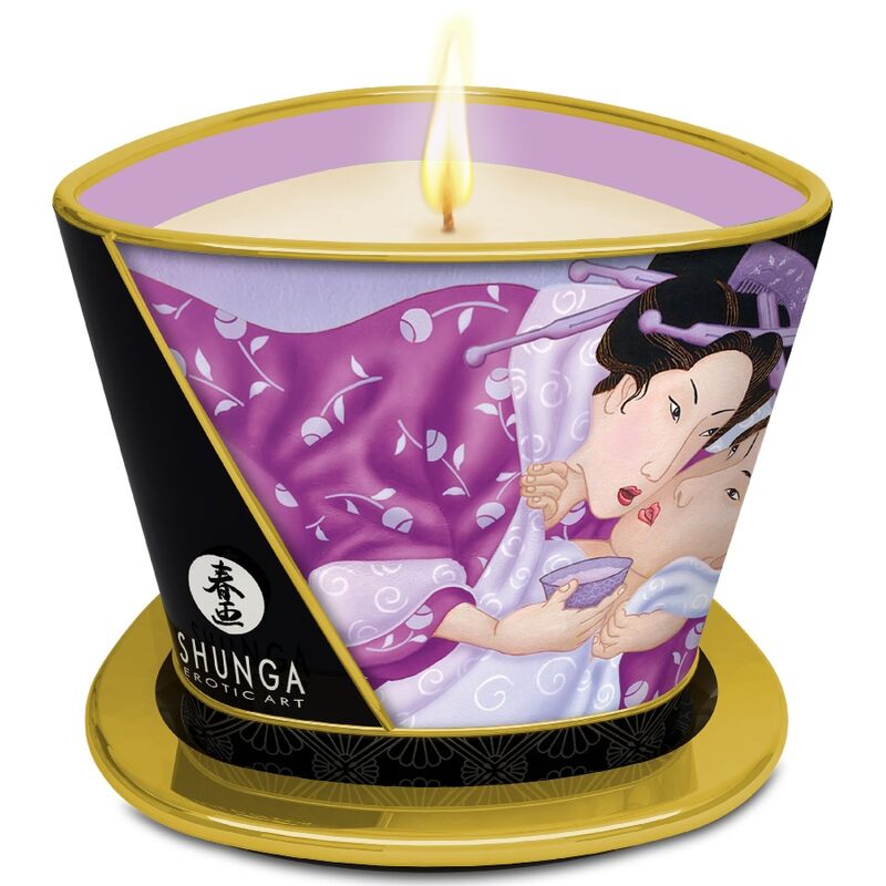 SHUNGA - MASSAGEKAARS LAVENDEL 170 ML