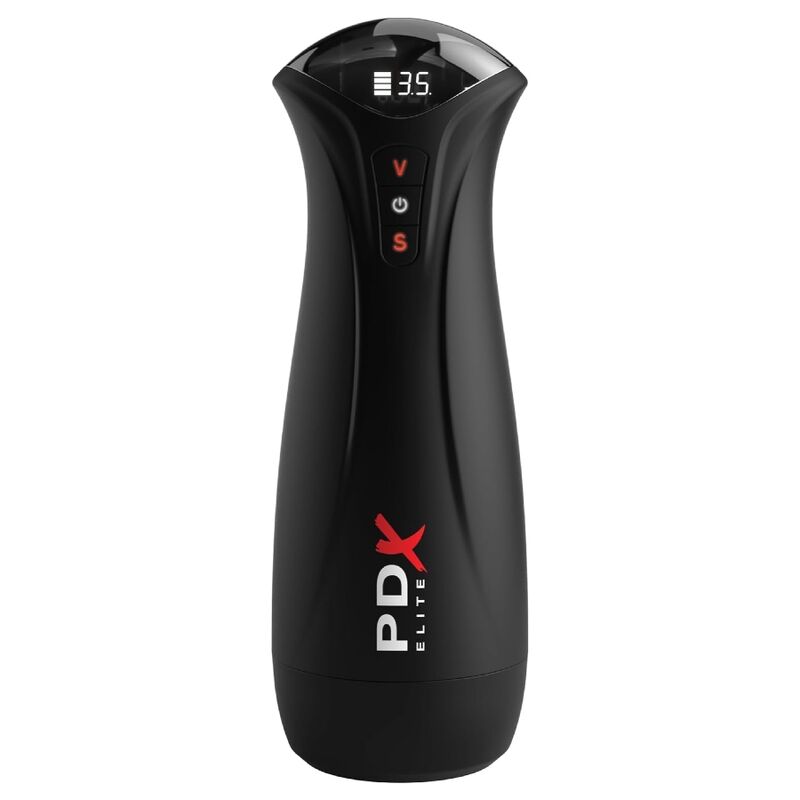 PDX ELITE - FAP-GASM CLEAR MALE MASTURBATOR WITH INTERMITTENT SUCTION