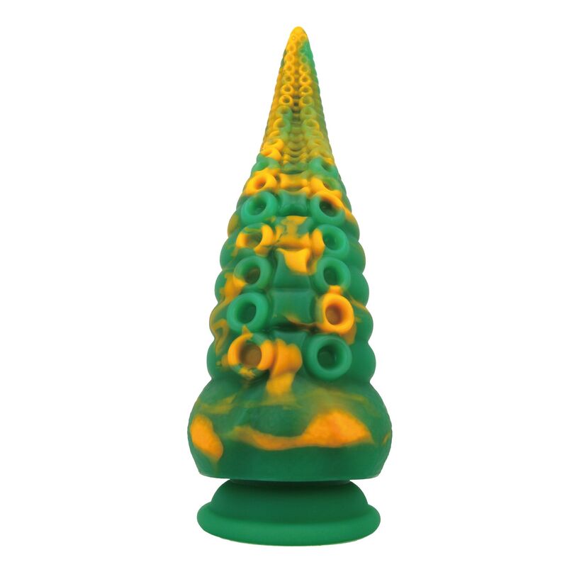 POWER MONSTERS - ABYSSAL COLOSSUS BICOLOR FANTASY SILICONE DILDO 22.5 CM Ø 6 CM