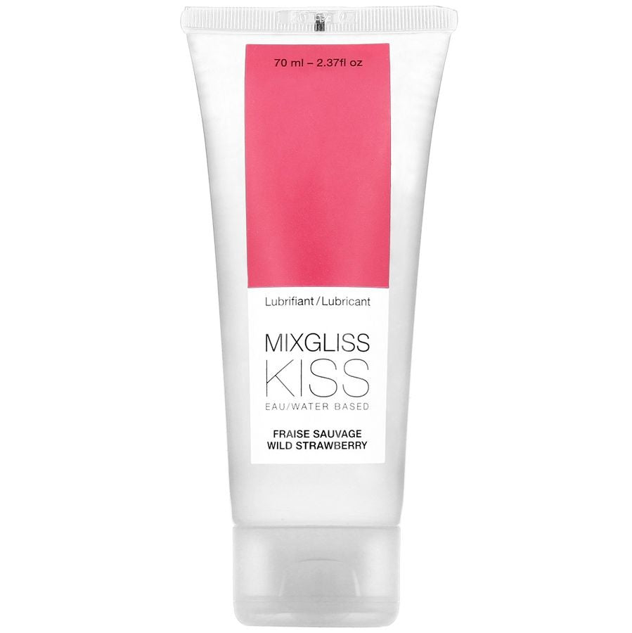 MIXGLISS - GLIJMIDDEL OP WATERBASIS AARDBEIENSMAAK 70 ML