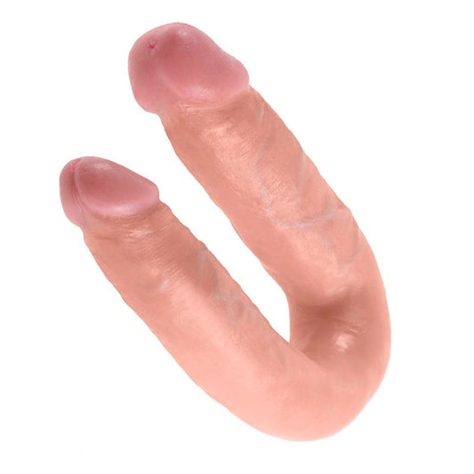 KING COCK - U-VORMIG MEDIUM DUBBELE TROUBLE FLESH 13.9 CM