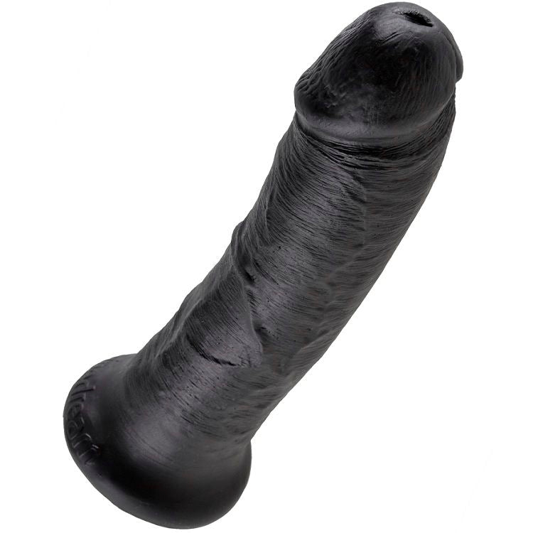 KING COCK - 8 DILDO ZWART 20.3 CM