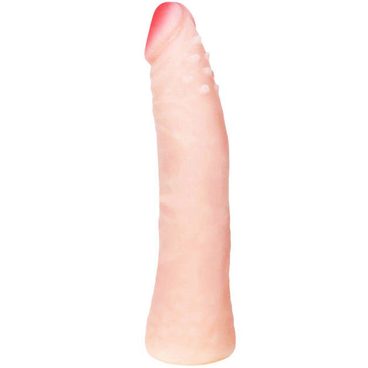 BAILE - REALISTISCHE SILICONEN DILDO MET HUIDGEVOEL 19 CM WILLEKEURIGE DOOSKLEUR