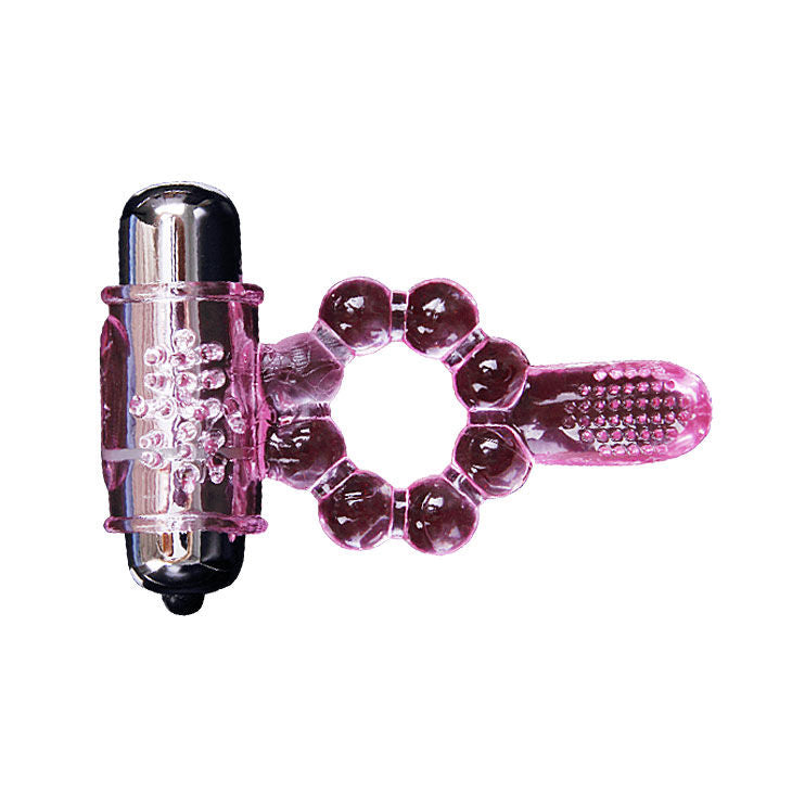 BAILE - SILICONEN RING 10 TONGUE RHYTHMS MET ROZE TRILLING