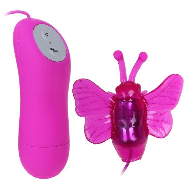 BAILE - SCHATTIGE GEHEIME VLINDER STIMULATOR VIBRATOR 12V