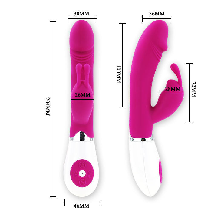 PRETTY LOVE - FLIRTATION VIBRATOR MET KONIJNENVLEUGELS
