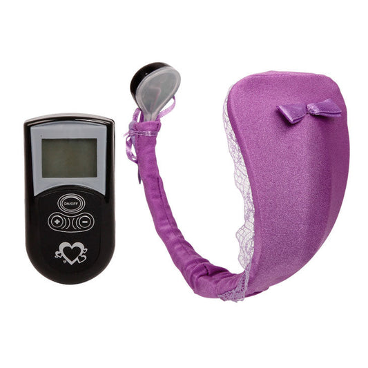 BAILE - STRING MET VIBRATOR MET LILAK AFSTANDSBEDIENING