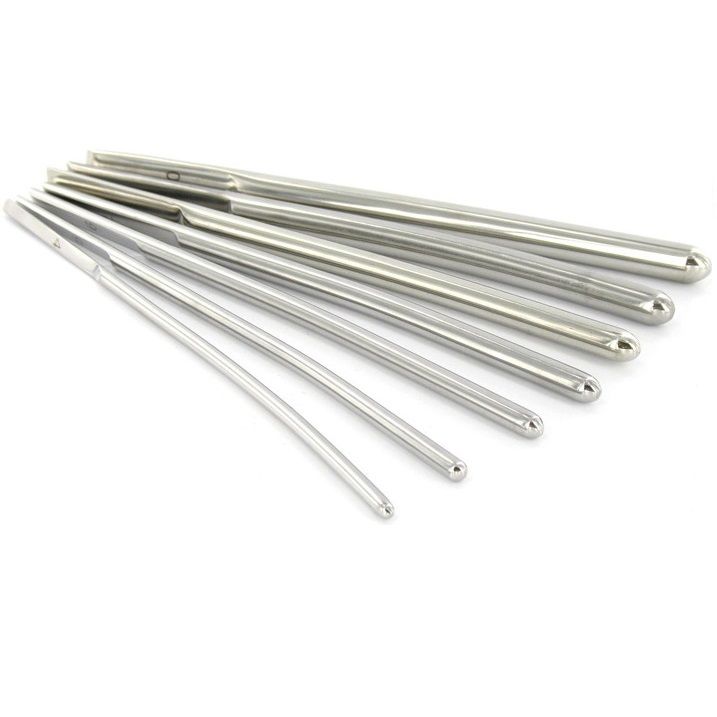 METAAL HARD - 4MM STALEN URETHRAAL DILATATOR