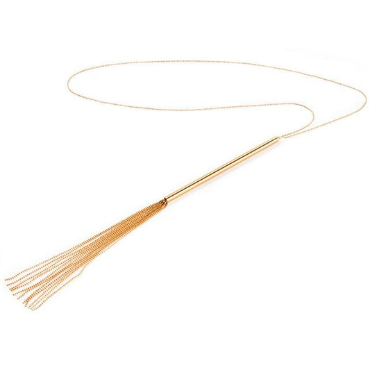 BIJOUX - PRACHTIGE METALEN KETTINGCOLLIER / ZWEP