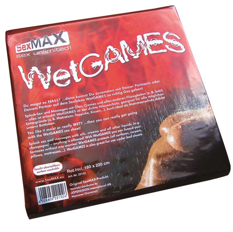 JOYDIVISION SEXMAX - WETGAMES SEX-LAKEN ROOD