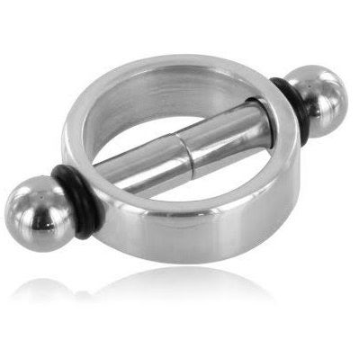 METAL HARD - MAGNETISCHE NIPPELKLEMMEN PAAR