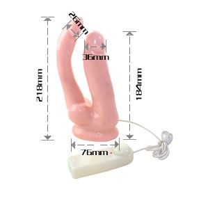 BAILE - REALISTISCHE DUBBELE PENETRATIE MET PENIS