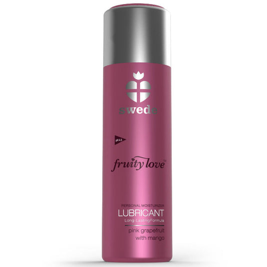 SWEDE - FRUITY LOVE GLIJMIDDEL PINK GRAPEFRUIT MET MANGO 100 ML