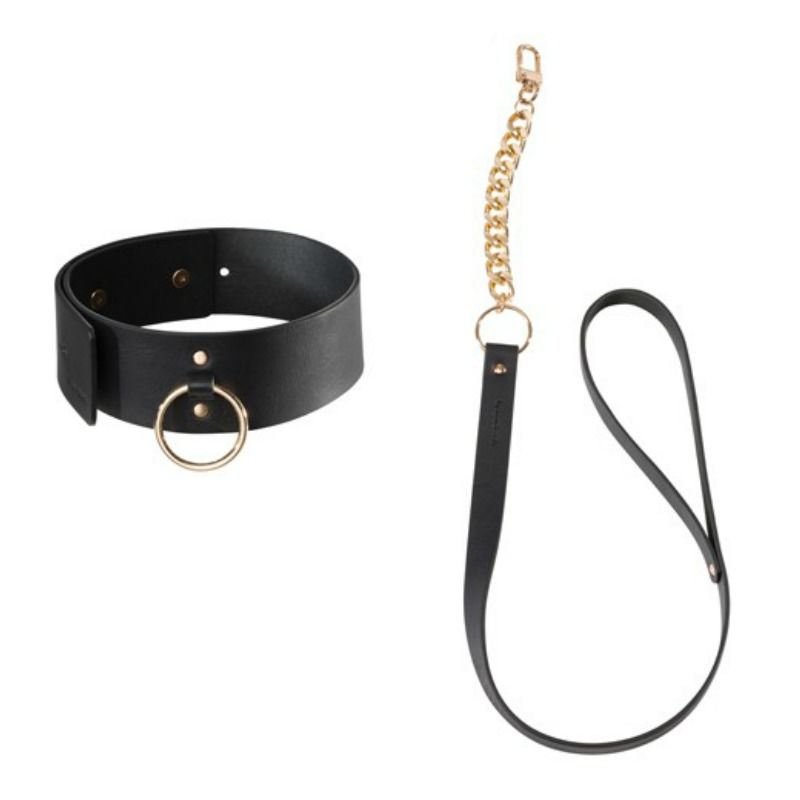BIJOUX INDISCRETS MAZE - ZWARTE KETTING MET BANDJE