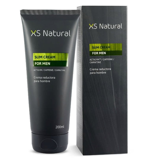 500 COSMETICS - XS NATURAL CREAM FOR MEN. AFSLANKCRÈME EN VETVERBRANDER OM BUIKVET TE VERMINDEREN