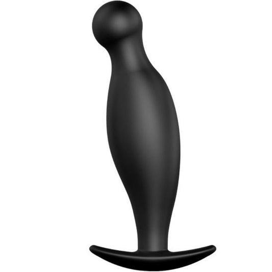 PRETTY LOVE - SILICONEN ANALE PLUG 11.7 CM ZWART