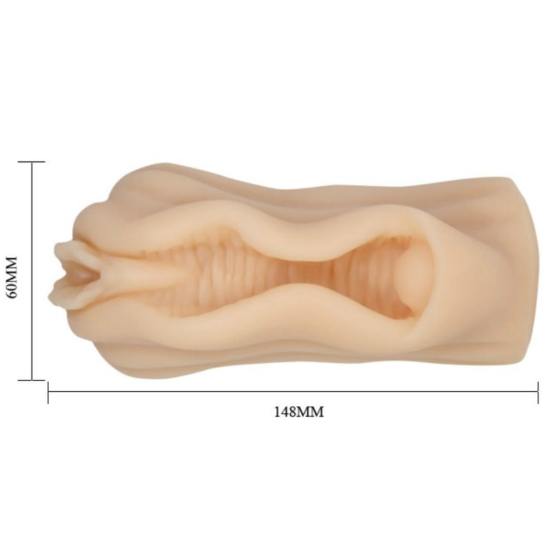 BAILE - MINI MANNELIJKE MASTURBATOR VAGINA LIPONTWERP