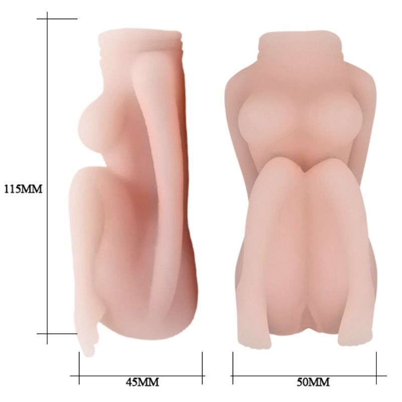 BAILE - VERLEIDING PASSIE DAME MAN MINIMASTURBATOR STRAKKE PASVORM KUNSTVAGINA