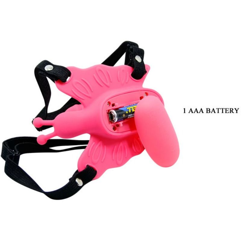 BAILE - ULTRA PASSIEVOL VIBREREND VLINDER HARNAS