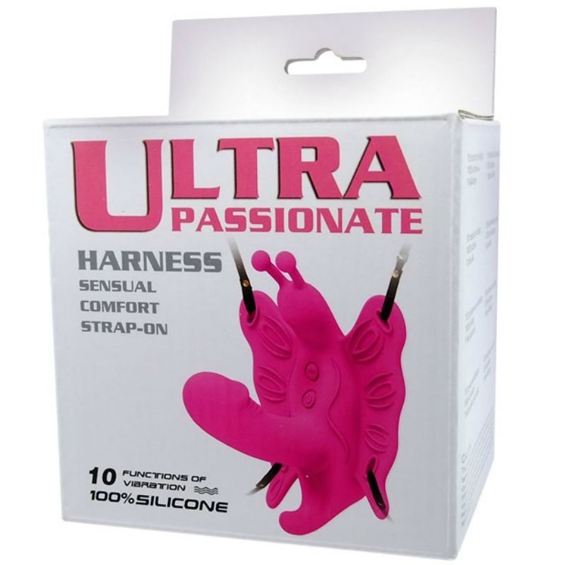 BAILE - ULTRA PASSIEVOL VIBREREND VLINDER HARNAS