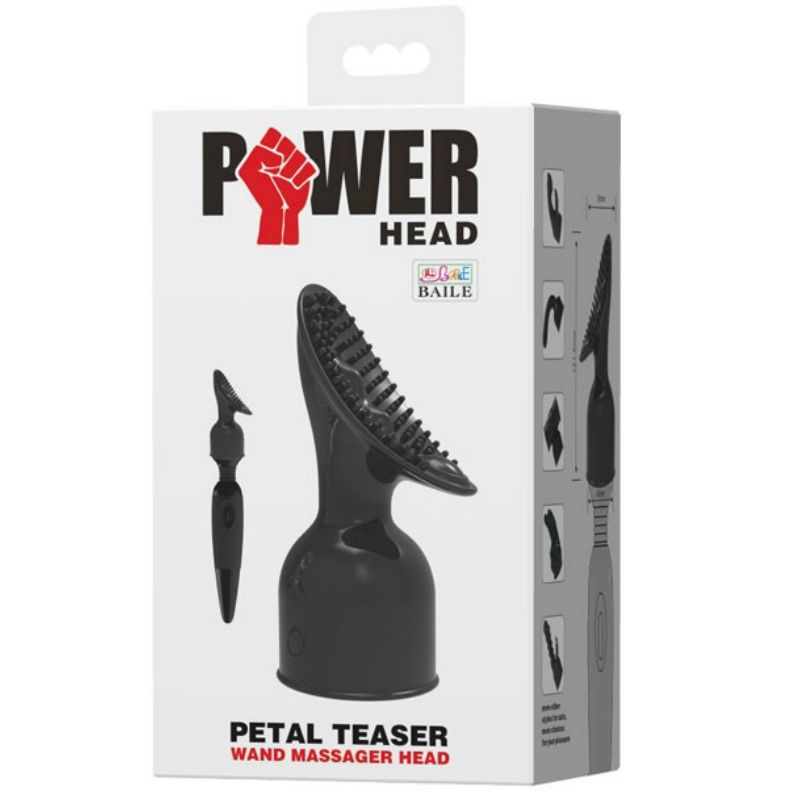 BAILE - POWER HEAD VERWISSELBARE KOP VOOR CLITORISSTIMULATIEMASSAGER