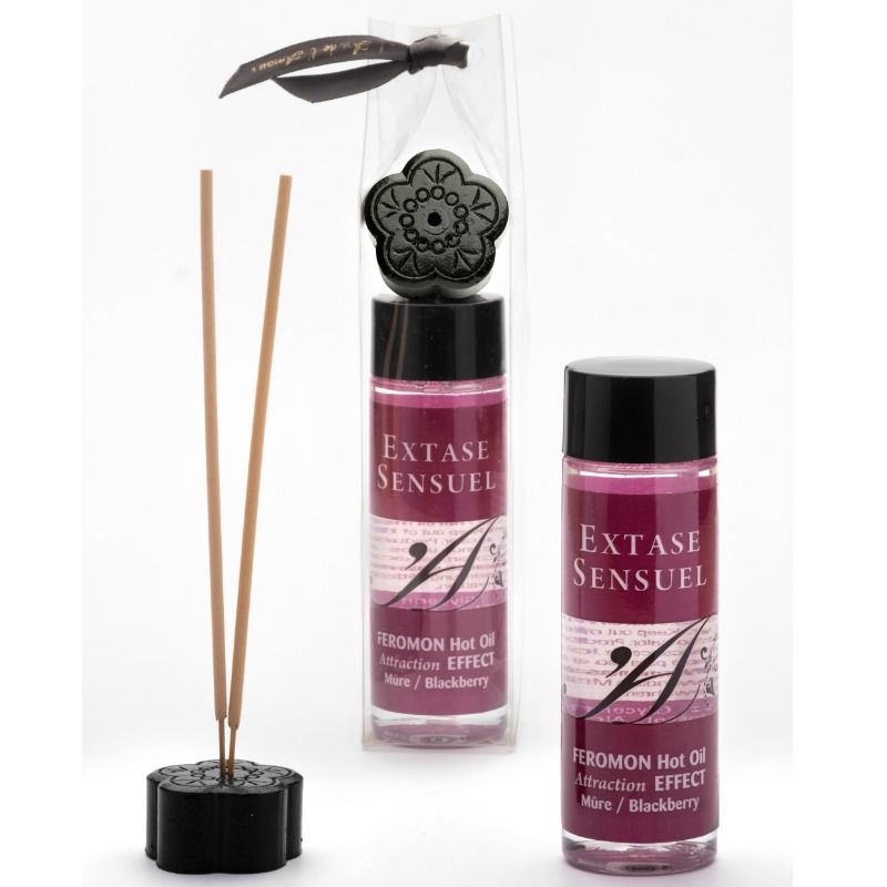 EXTASE SENSUAL - VERWARMENDE MASSAGEOLIE MET BRAAM FEROMONEN 100 ML