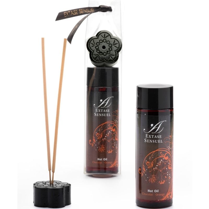 EXTASE SENSUAL - STIMULERENDE OLIE CHOCOLADE EN SINAASAPPEL 100 ML