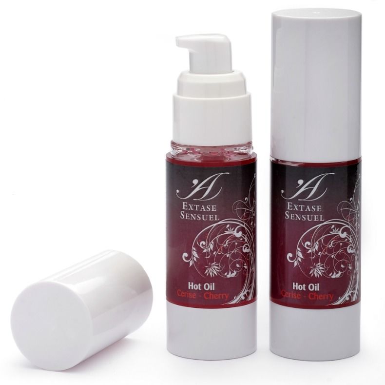 EXTASE SENSUAL - KERSENWARMTE STIMULERENDE OLIE 30 ML