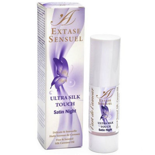 EXTASE SENSUAL - ULTRA ZIJDEZACHTE SATIJNEN NACHT MASSAGEOLIE