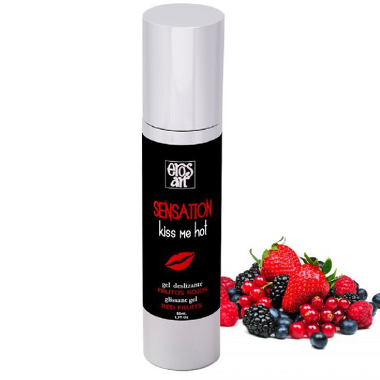 EROS-ART - SENSATTION NATUURLIJK GLIJMIDDEL ROOD FRUIT 50 ML
