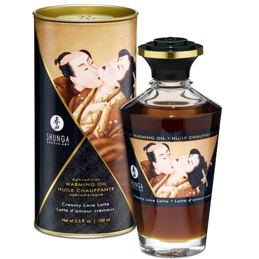 SHUNGA - COFFEE FLAVOR HEAT EFFECT MASSAGE OLIE 100 ML