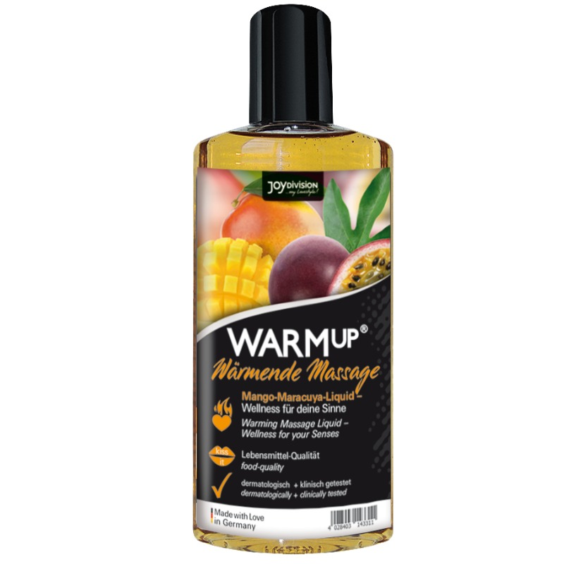 JOYDIVISION AQUAGLIDE - WARMUP MANGO EN MARACUJA MASSAGEOLIE 150 ML