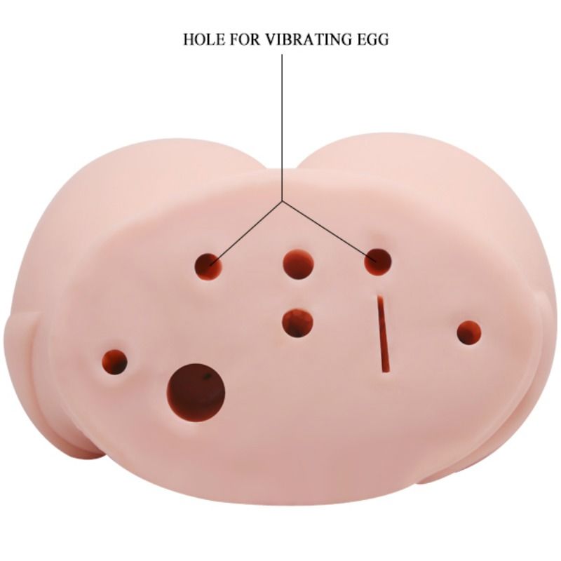 CRAZY BULL - REALISTISCHE VAGINA EN ANUS MET TRILLINGEN