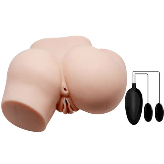 CRAZY BULL - KONT MET REALISTISCHE VAGINA EN ANUS EN VIBRATIE
