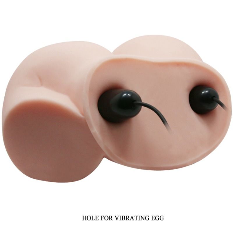 CRAZY BULL - KONT MET REALISTISCHE VAGINA EN ANUS EN VIBRATIE