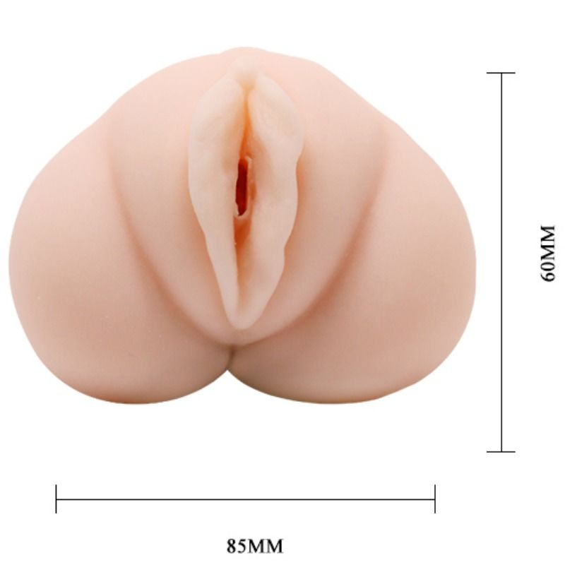 CRAZY BULL - WATERHUID VAGINA MASTURBATOR MET TRILLENDE KOGELS