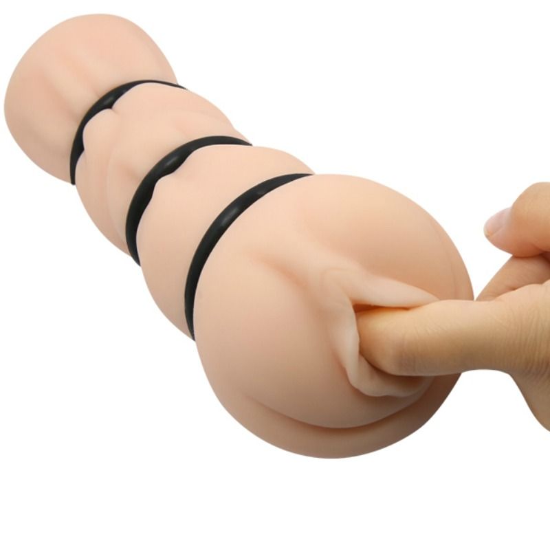 CRAZY BULL - VAGINA MASTEURBATOR MET RINGEN