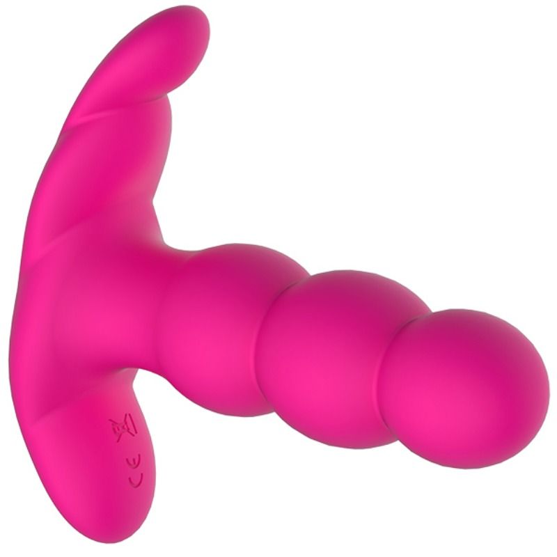 NALONE - PAREL ANALE VIBRATOR AFSTANDSBEDIENING ZWART