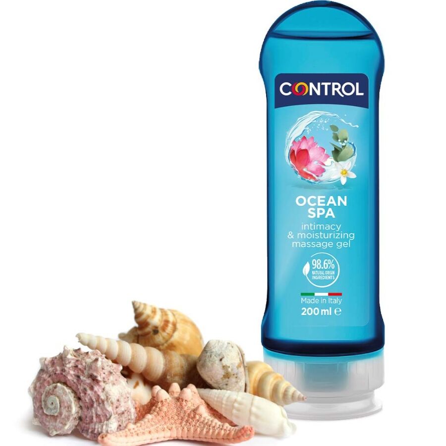 CONTROL - 2-IN-1 MASSAGE & PLEASURE MIDDELLANDSE ZEE 200 ML