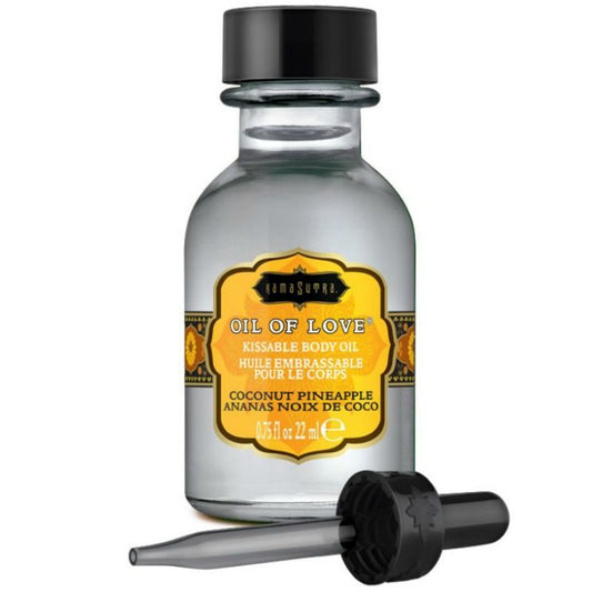 KAMASUTRA - EETBARE OLIE - KOKOS EN ANANAS 22 ML