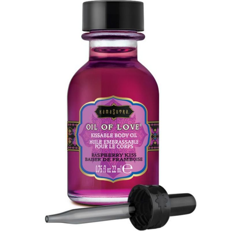 KAMASUTRA - EETBARE OLIE - FRAMBOOS 22 ML
