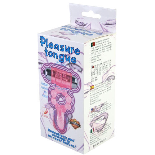 BAILE - SILICONEN RING 10 TONGUE RHYTHMS MET ROZE TRILLING