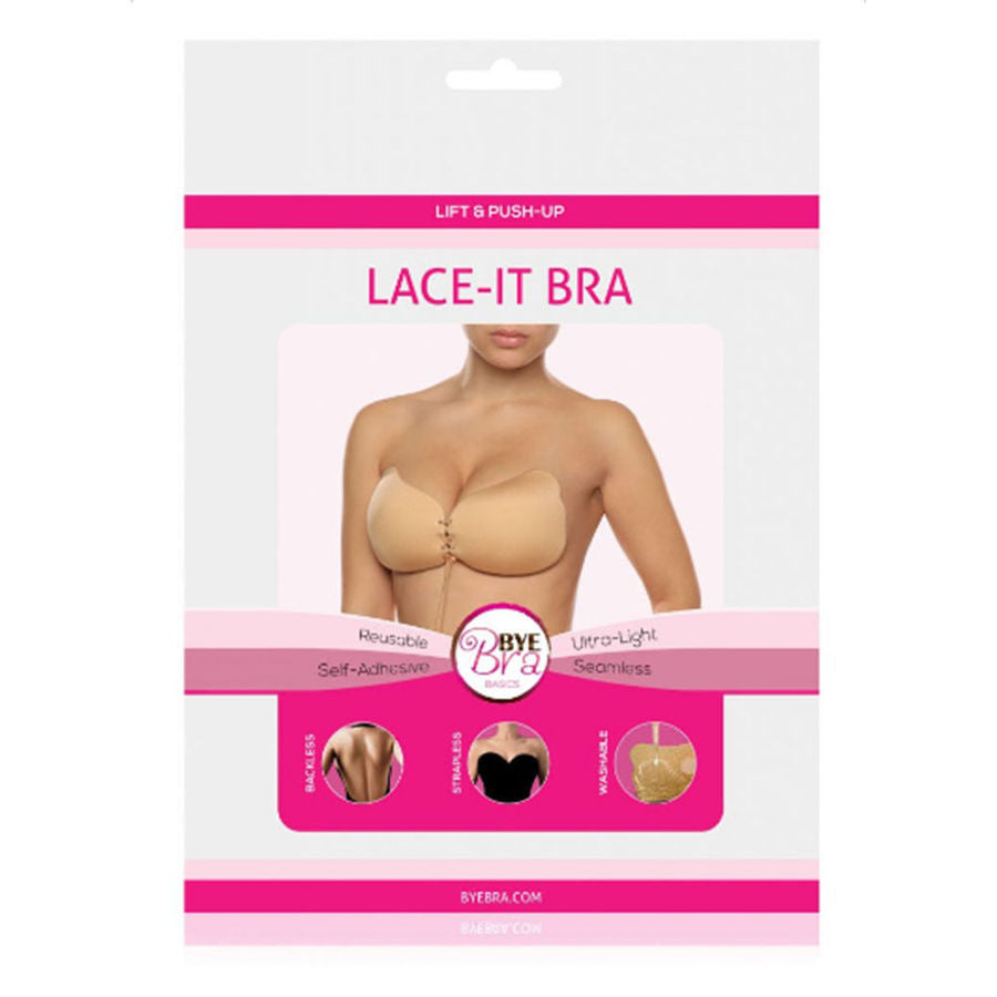 BYE-BRA - LACE-IT VERBETERENDE PUSH-UP ZWART CUP C