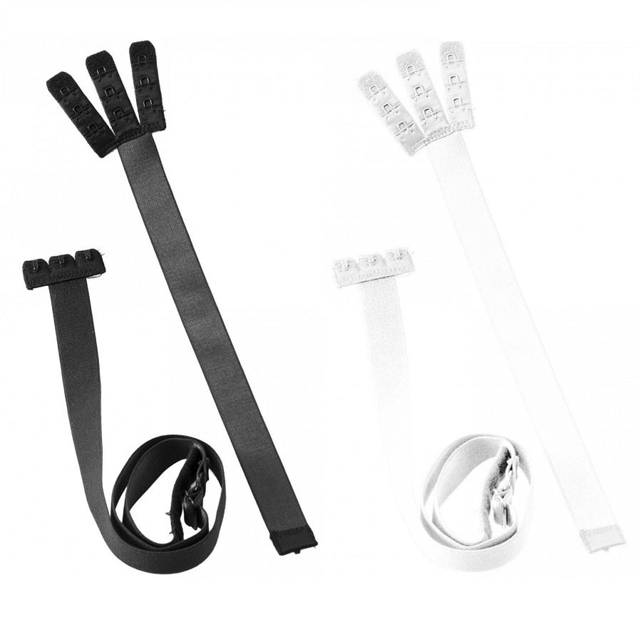 BYE-BRA - OPEN RUG BH-ADAPTER ZWART & WIT