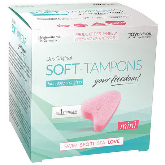 JOYDIVISION SOFT-TAMPONS - ORIGINELE SOFT-TAMPONS MINI 3 STUKS