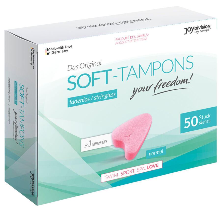 JOYDIVISION SOFT-TAMPONS - ORIGINELE SOFT-TAMPONS 50 STUKS