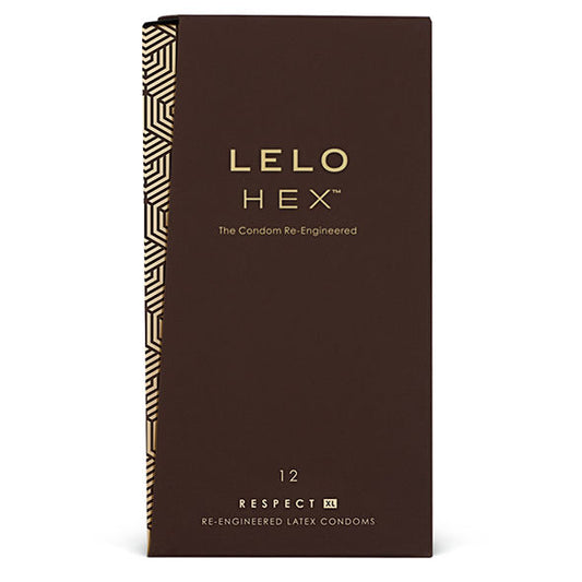 LELO - HEX CONDOMS RESPECT XL 12 STUKS