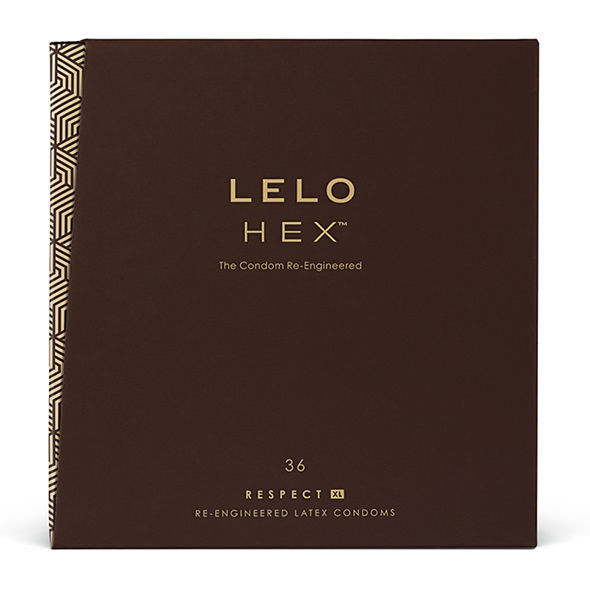 LELO - HEX CONDOMS RESPECT XL 36-PACK