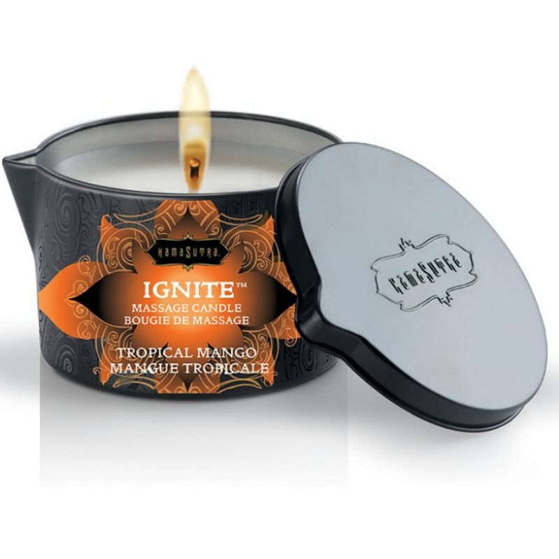 KAMASUTRA - MASSAGEKAARS TROPISCH FRUIT 170 GR