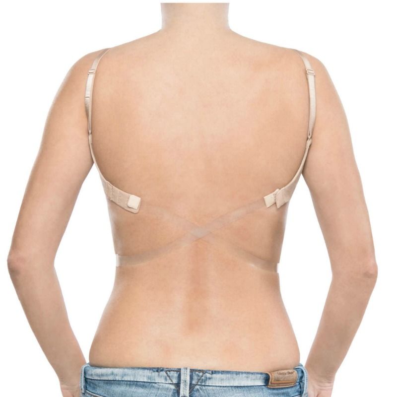 BYE-BRA - TRANSPARANTE RUGVERZACHTER